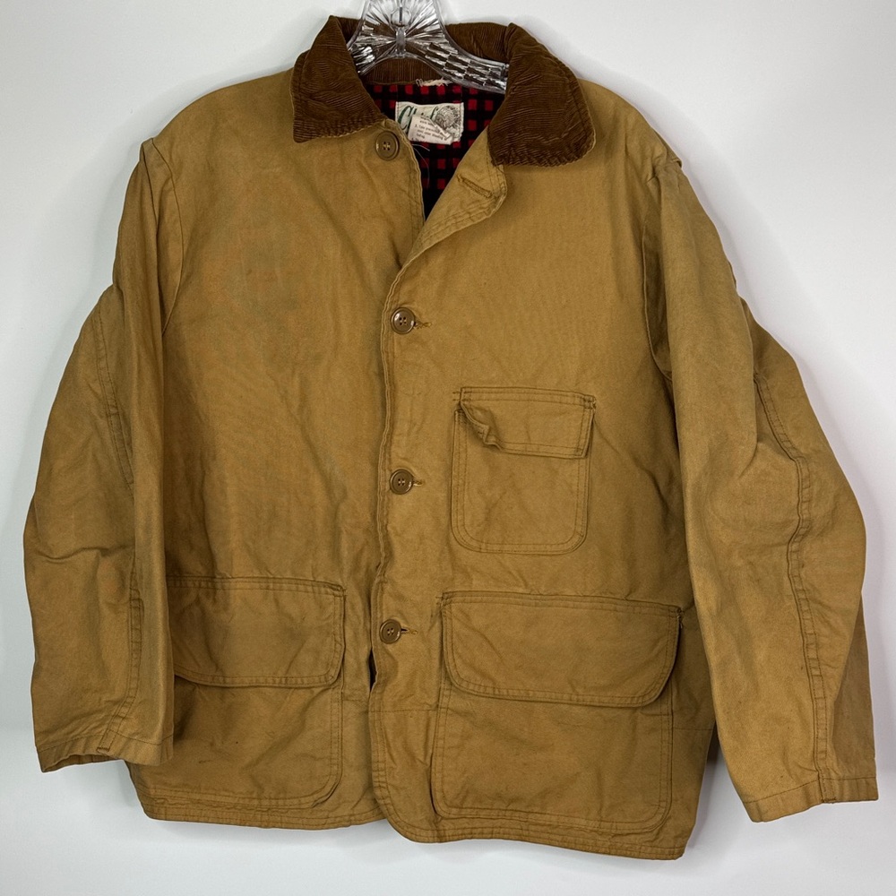Vintage Chief Water Repellent Hunting Bird Field Coat Size Large